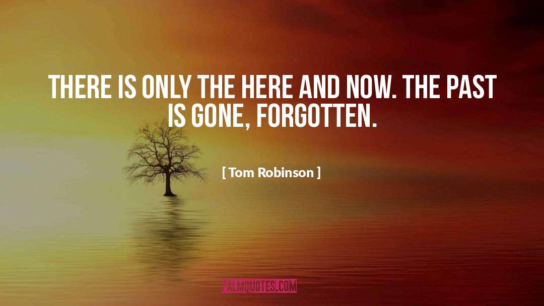 Forgotten Past quotes by Tom Robinson