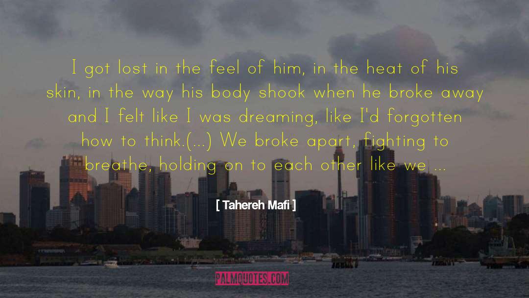 Forgotten Past quotes by Tahereh Mafi