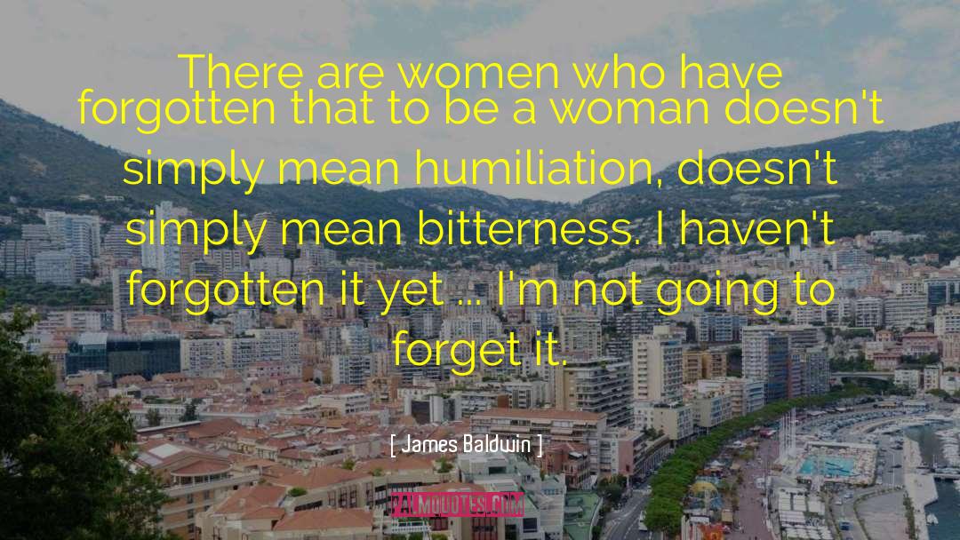 Forgotten Women Writers quotes by James Baldwin