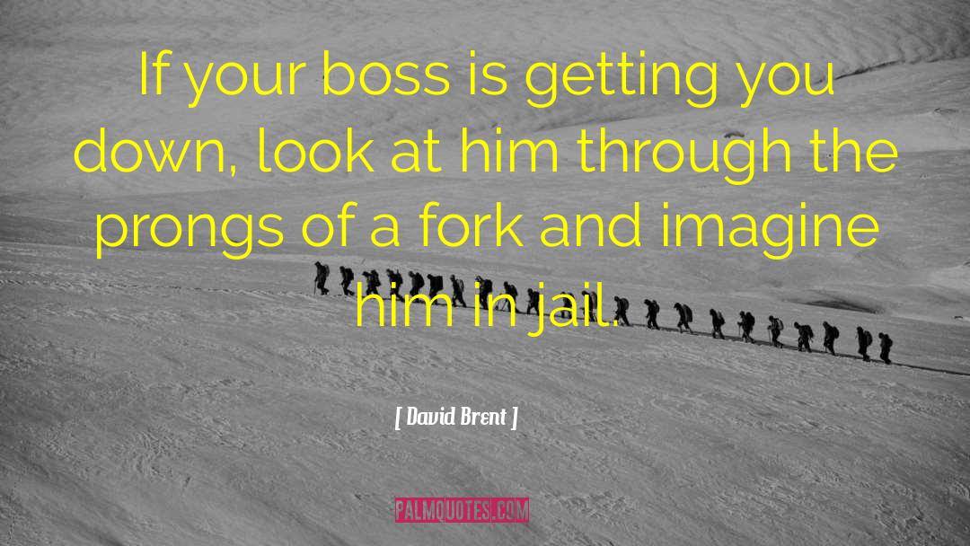 Forks quotes by David Brent