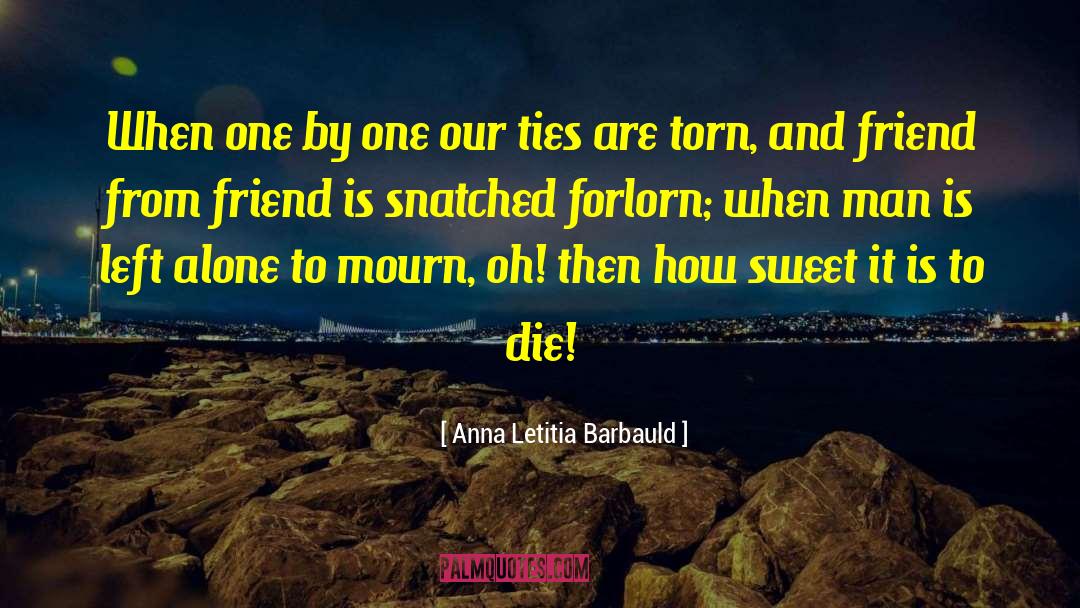 Forlorn quotes by Anna Letitia Barbauld