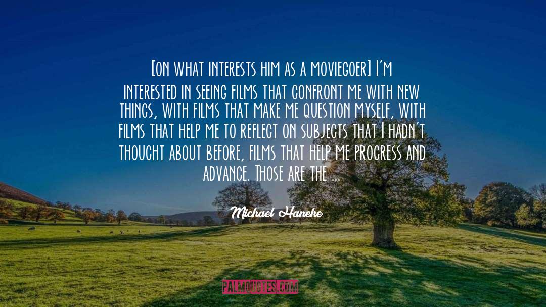 Form Of Art quotes by Michael Haneke
