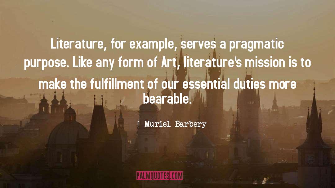 Form Of Art quotes by Muriel Barbery