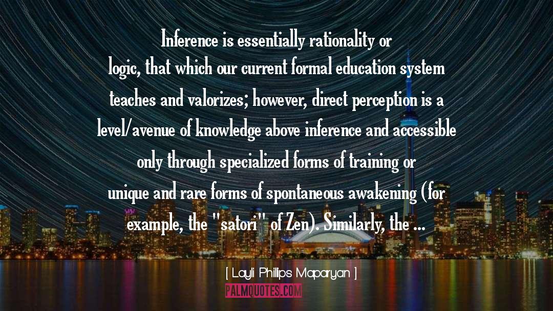 Formal Education quotes by Layli Phillips Maparyan