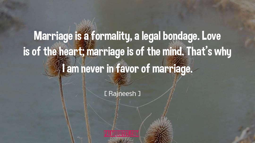 Formality quotes by Rajneesh