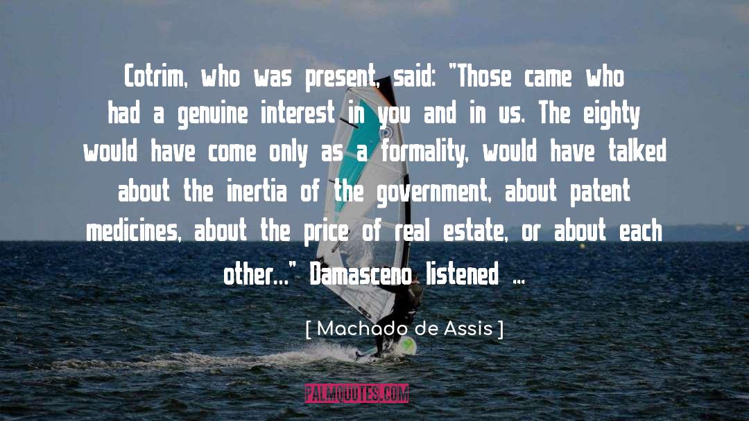 Formality quotes by Machado De Assis