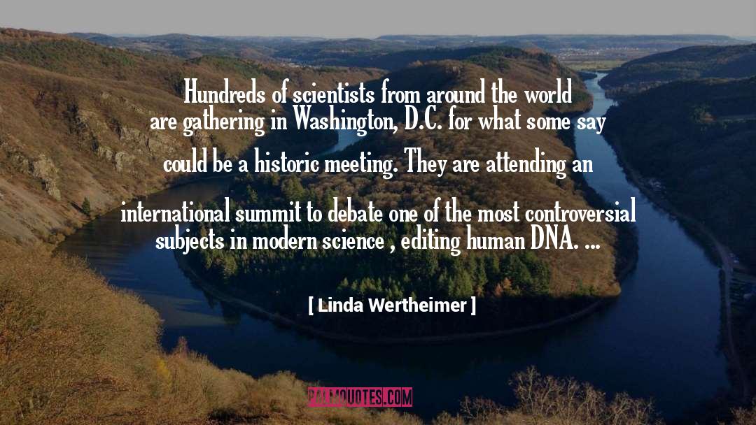 Formation Of Dna quotes by Linda Wertheimer