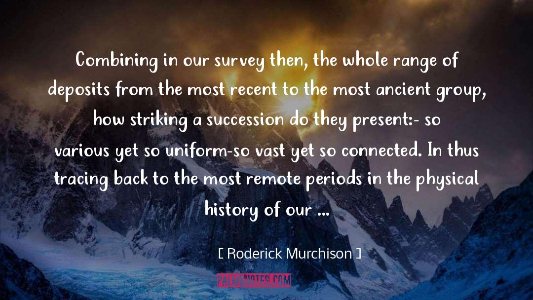 Formations quotes by Roderick Murchison