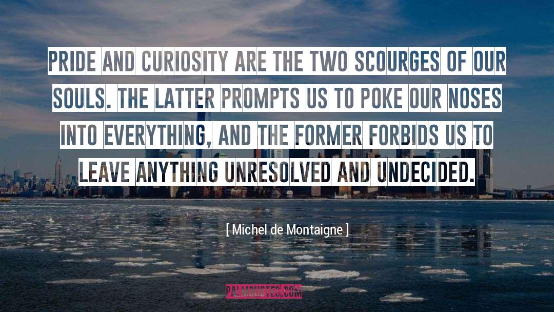 Former Self quotes by Michel De Montaigne