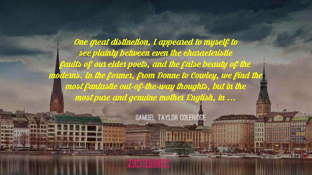 Former Self quotes by Samuel Taylor Coleridge