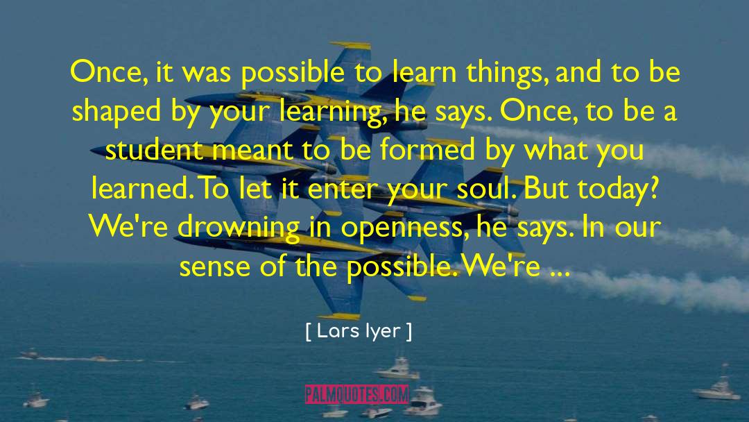 Former Students quotes by Lars Iyer