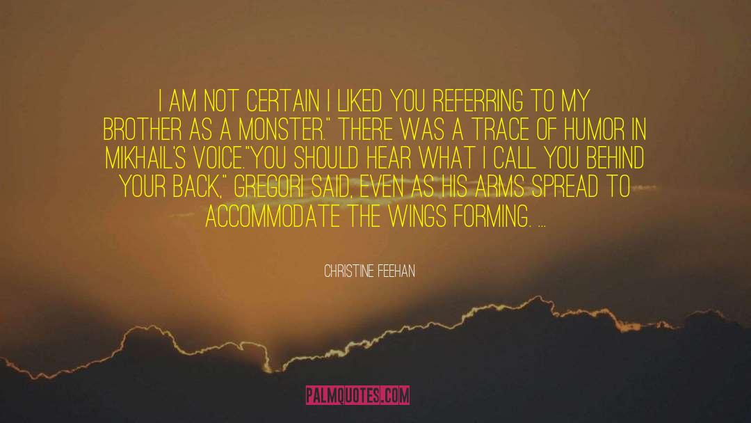 Forming quotes by Christine Feehan