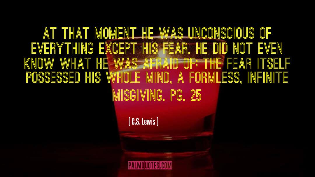 Formless quotes by C.S. Lewis