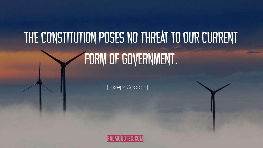 Forms Of Government quotes by Joseph Sobran