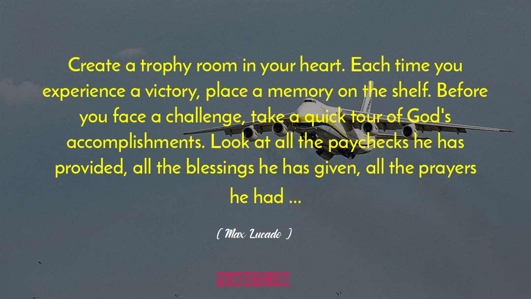 Formula 1 Inspirational quotes by Max Lucado