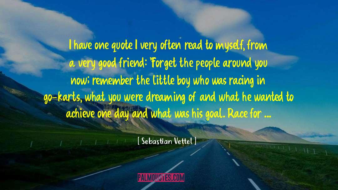 Formula 1 quotes by Sebastian Vettel