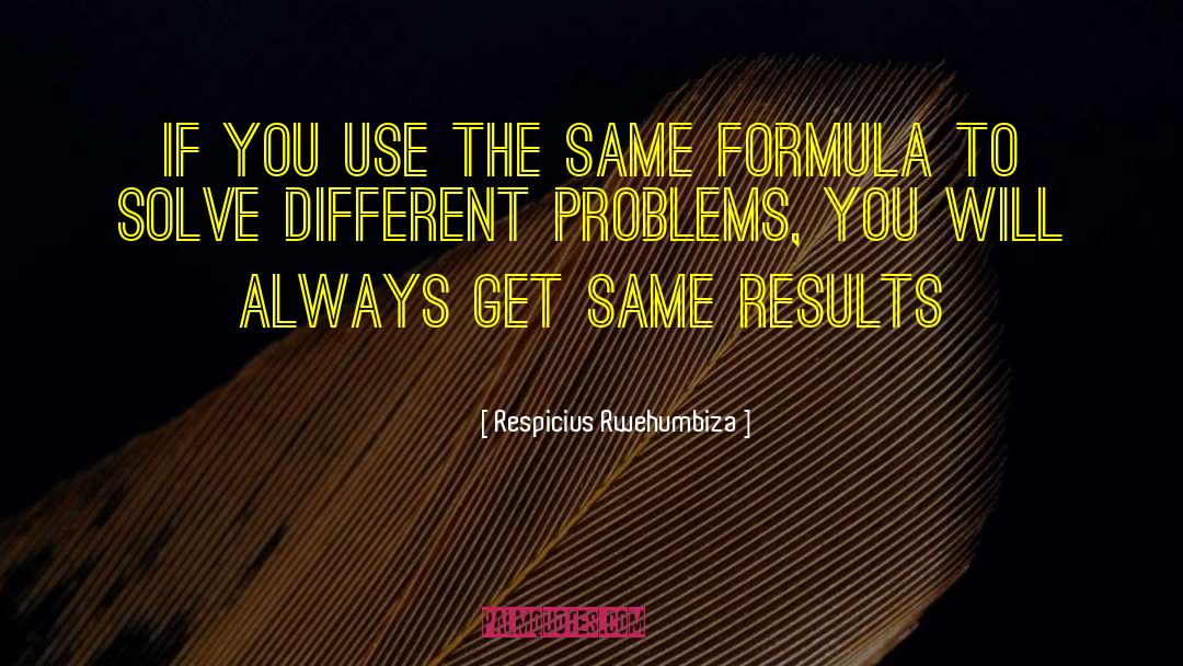 Formula 1 quotes by Respicius Rwehumbiza