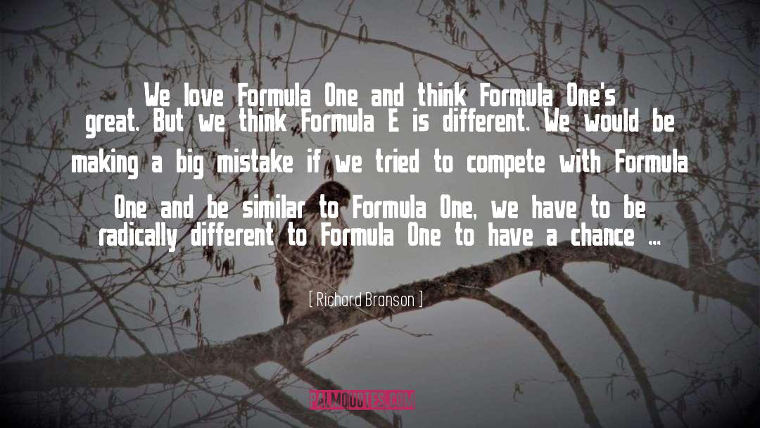 Formula One quotes by Richard Branson