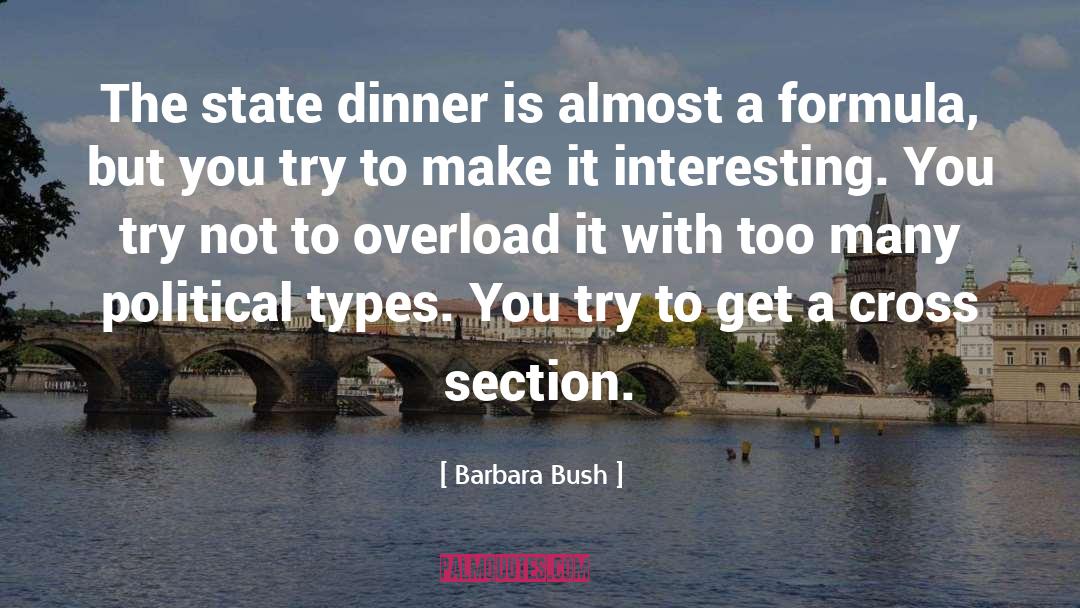 Formula quotes by Barbara Bush