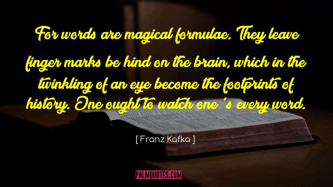 Formulae quotes by Franz Kafka