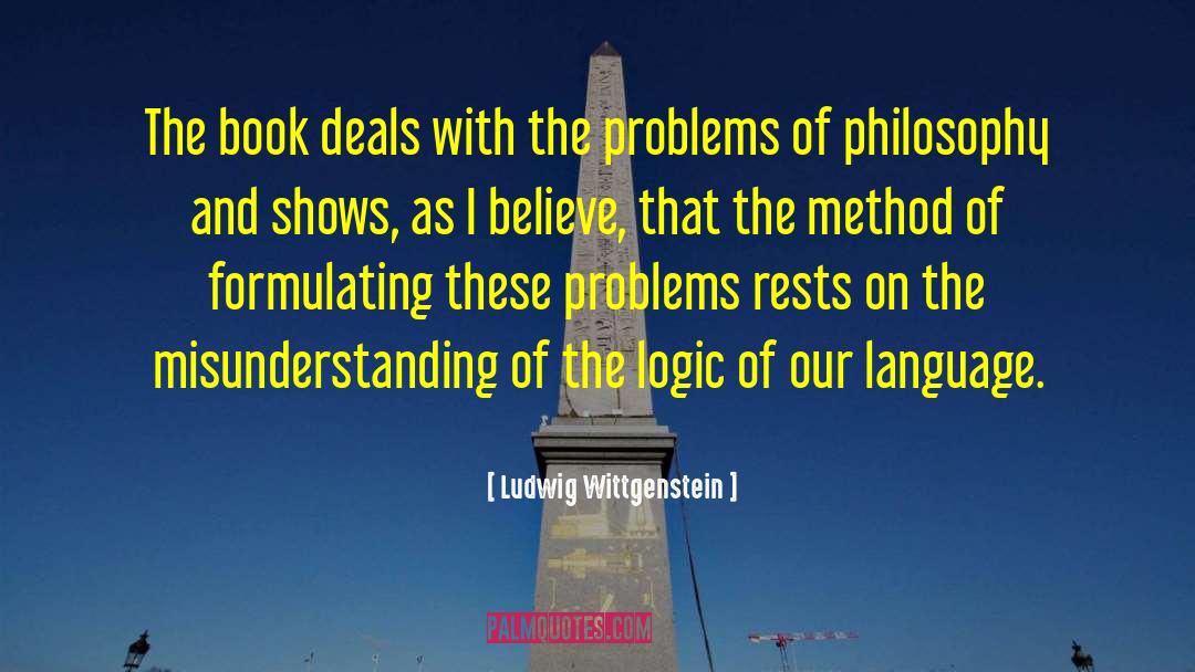 Formulating quotes by Ludwig Wittgenstein
