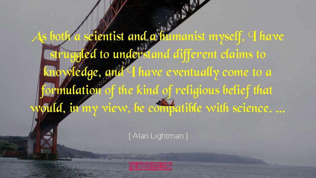Formulation quotes by Alan Lightman