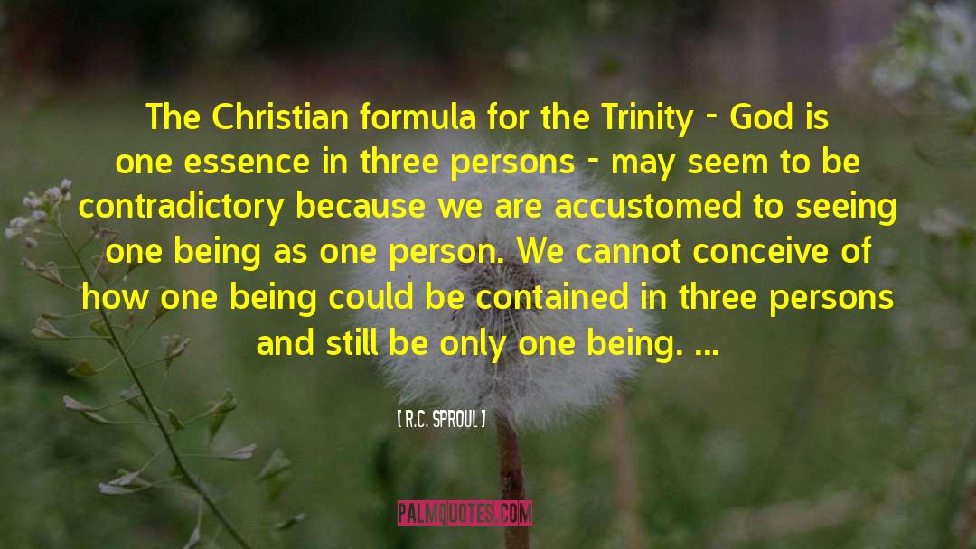 Formulation quotes by R.C. Sproul