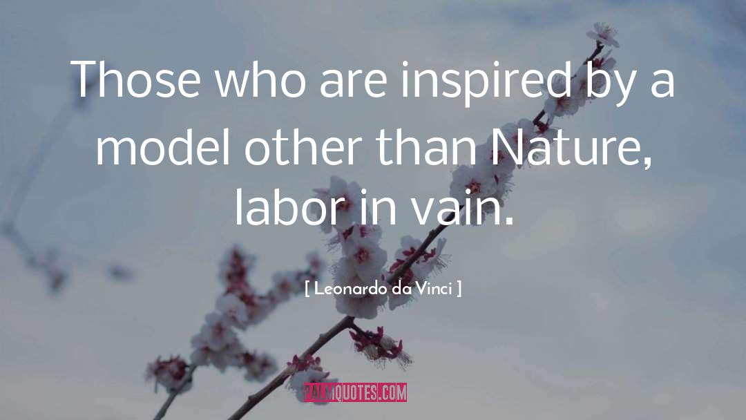Fornarelli Model quotes by Leonardo Da Vinci