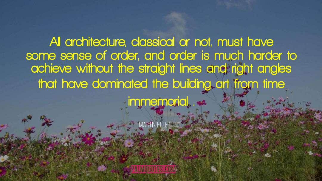 Fornataro Architecture quotes by Martin Filler