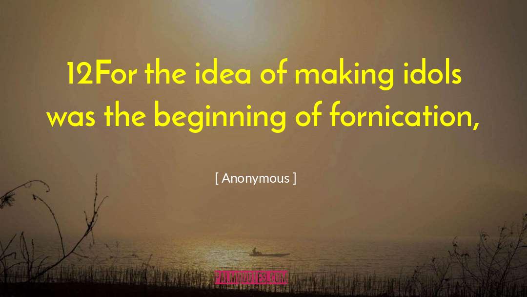 Fornication quotes by Anonymous