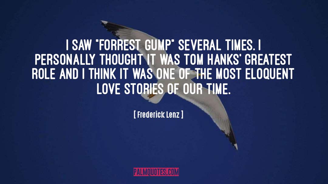 Forrest Gump quotes by Frederick Lenz