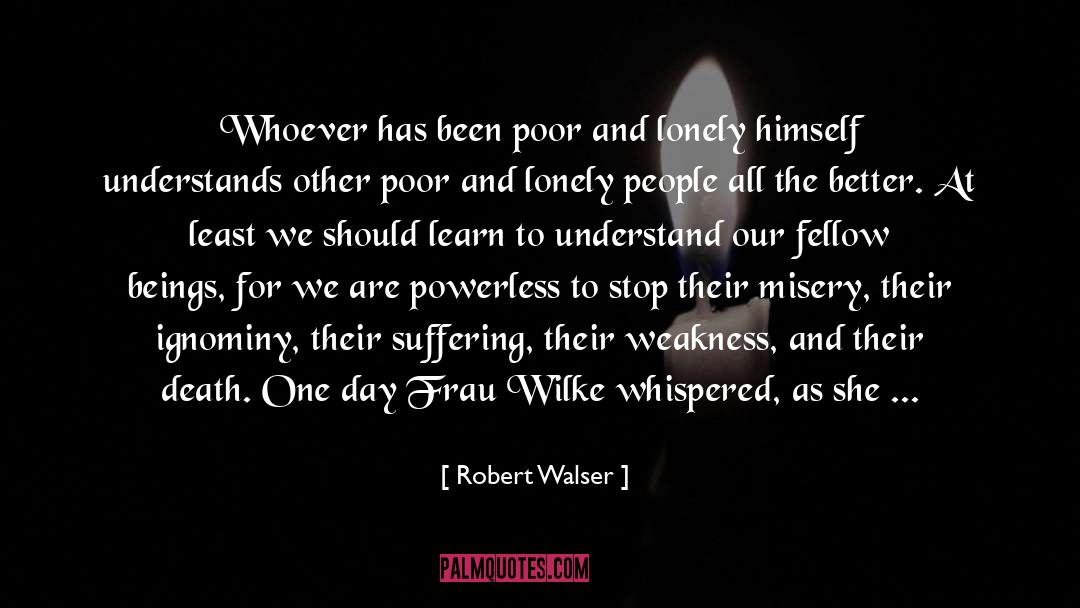 Forsaken quotes by Robert Walser