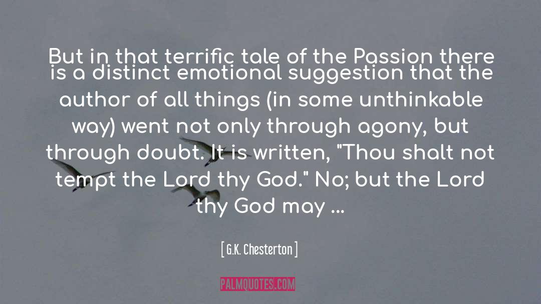 Forsaken quotes by G.K. Chesterton