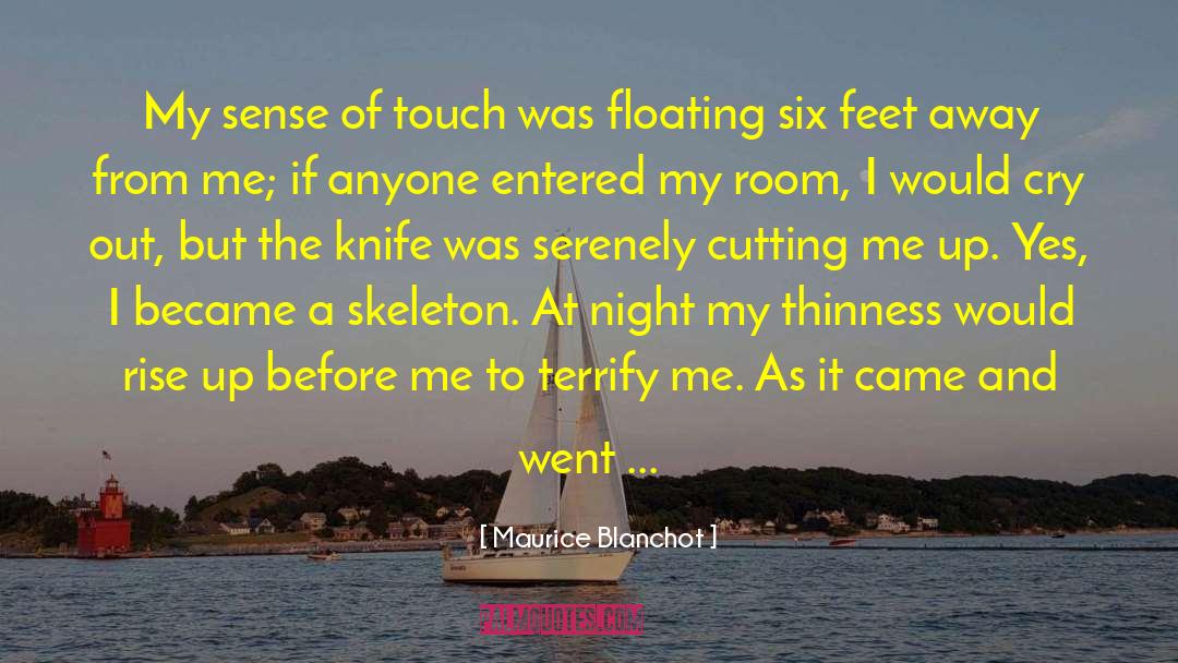 Forschner Knife quotes by Maurice Blanchot
