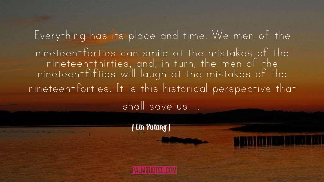 Forties quotes by Lin Yutang