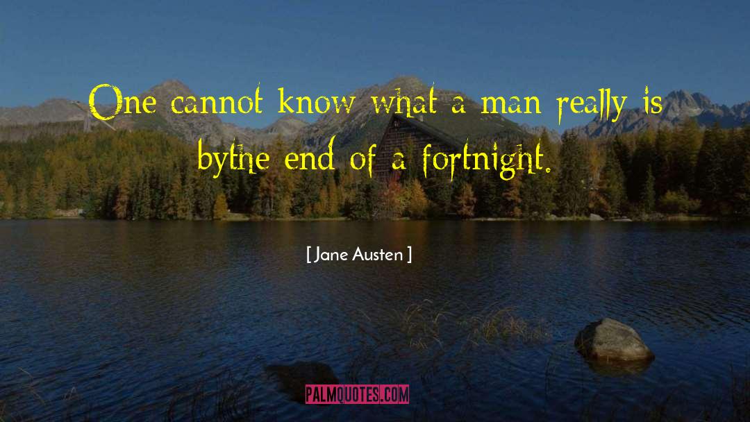 Fortnight quotes by Jane Austen