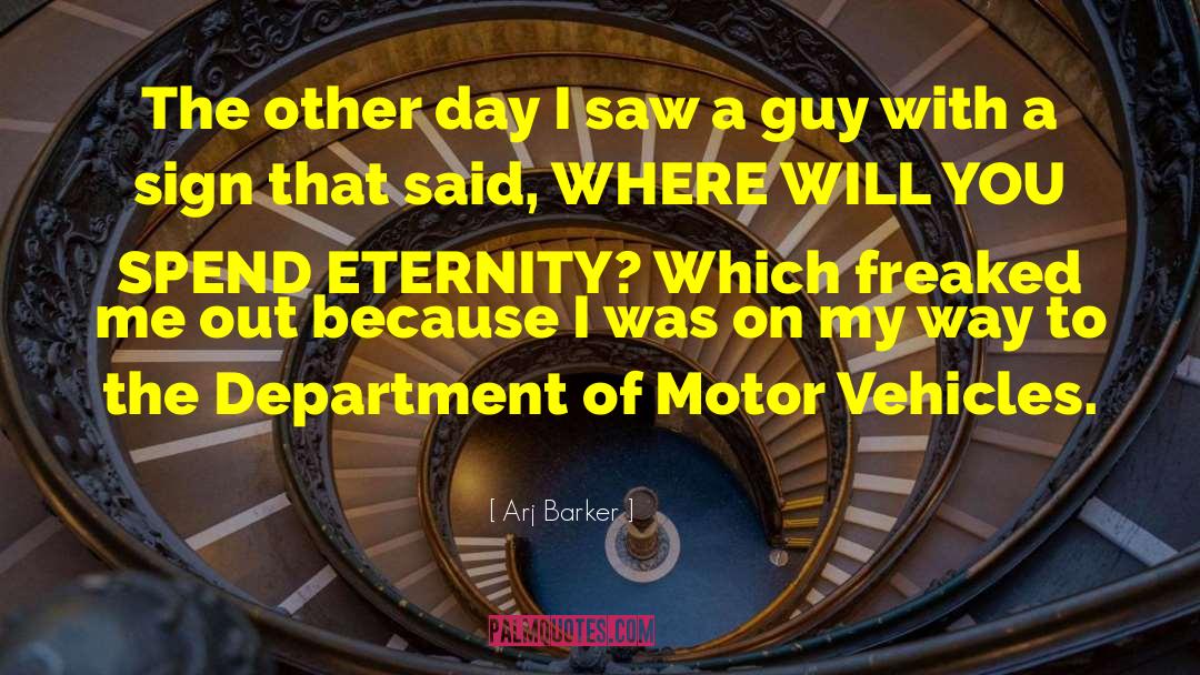 Forton Motor quotes by Arj Barker