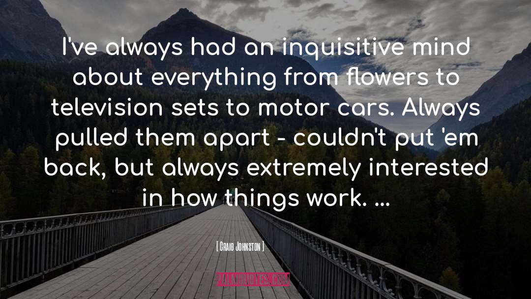 Forton Motor quotes by Craig Johnston