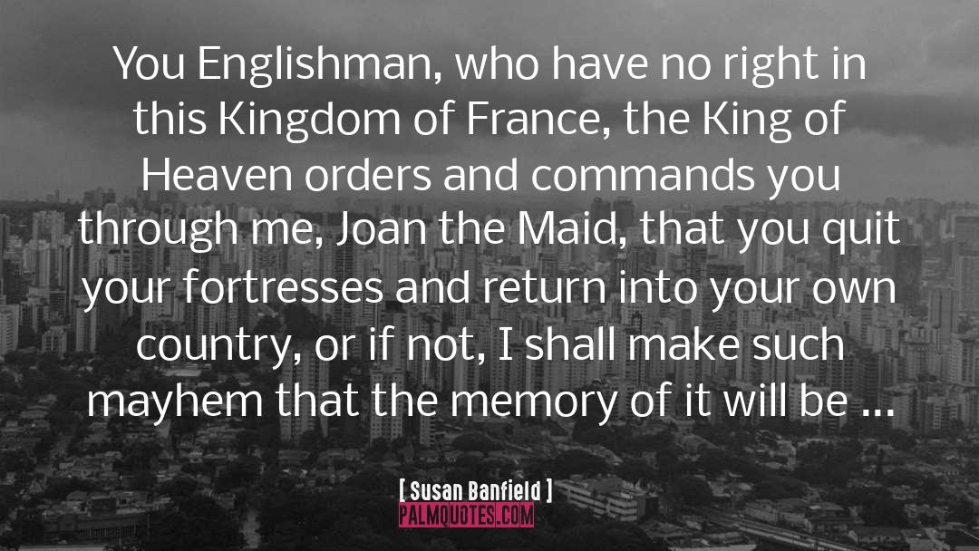 Fortresses quotes by Susan Banfield