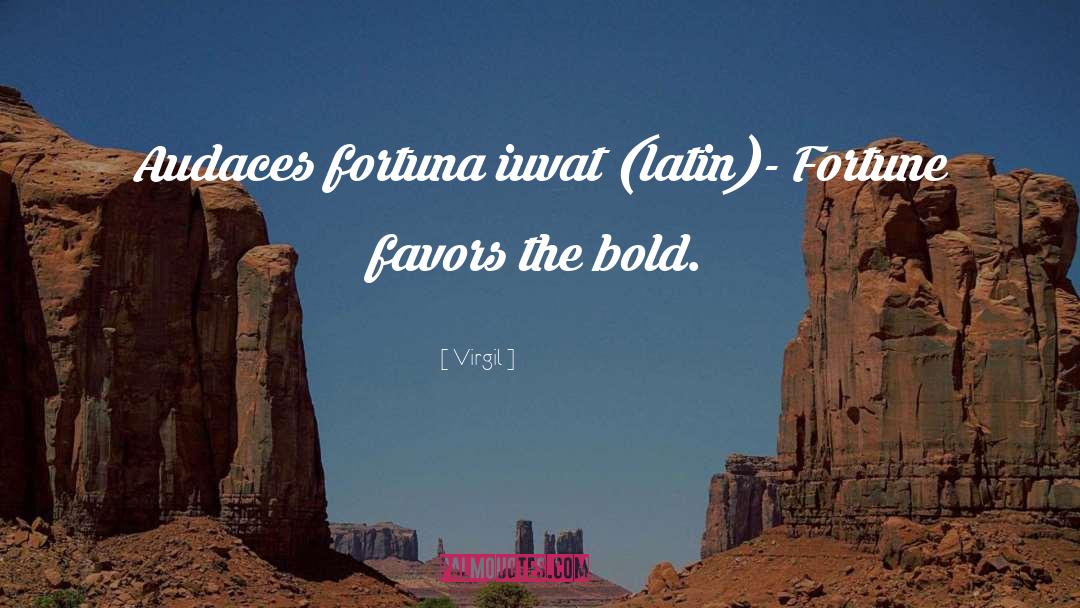 Fortuna quotes by Virgil