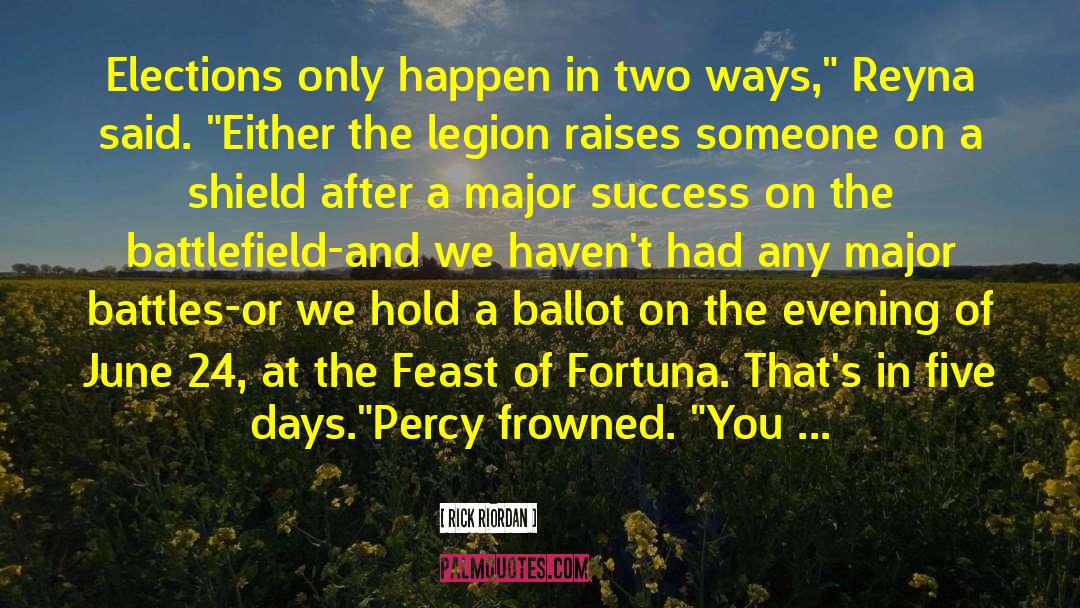 Fortuna quotes by Rick Riordan