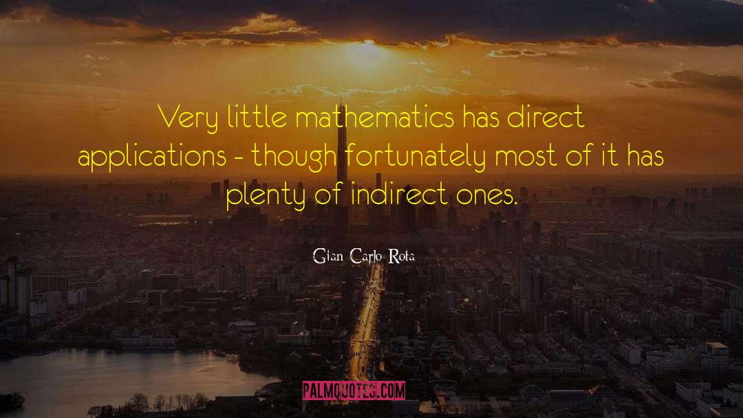 Fortunately quotes by Gian-Carlo Rota