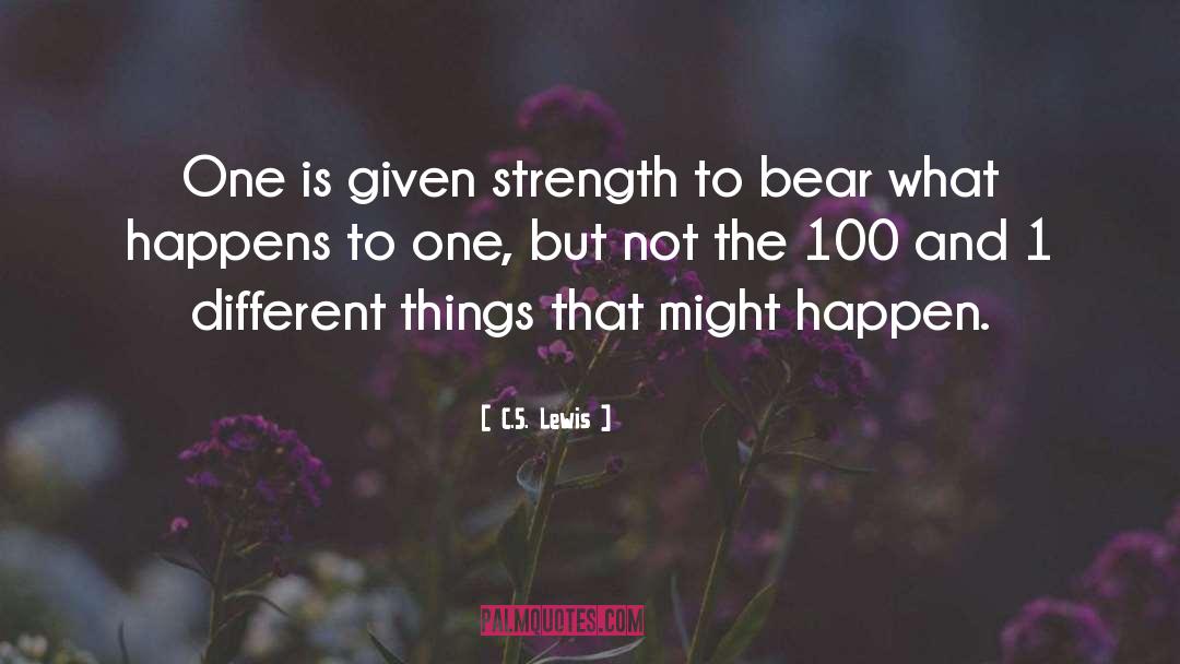 Fortune 100 quotes by C.S. Lewis