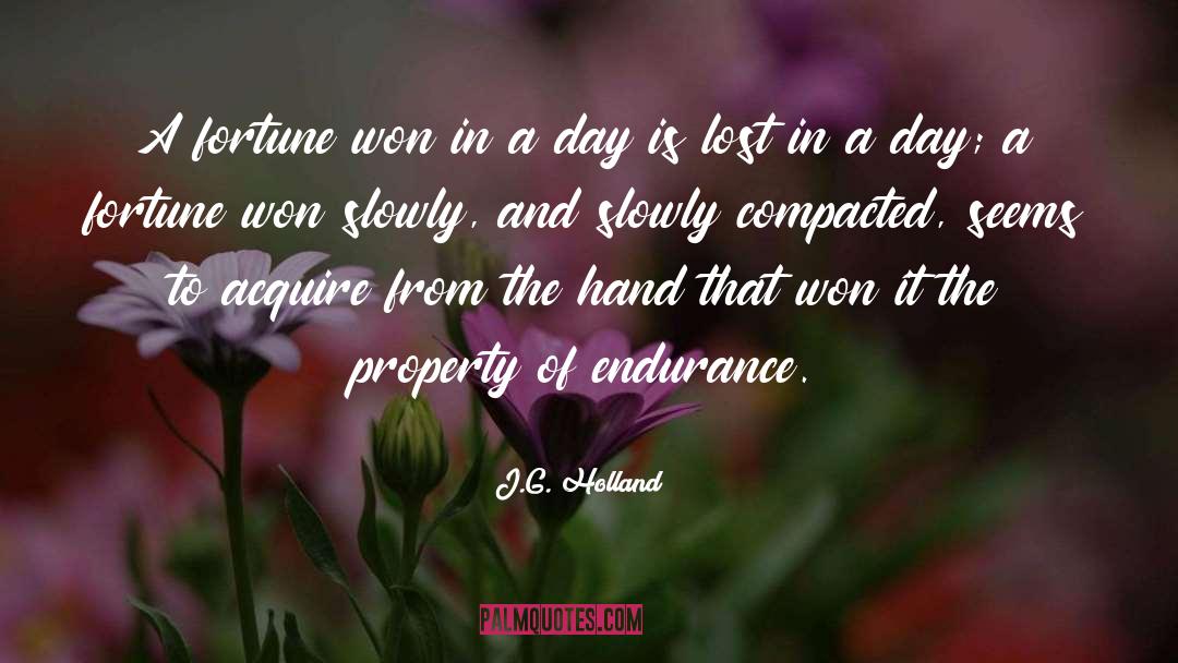 Fortune Cookies quotes by J.G. Holland