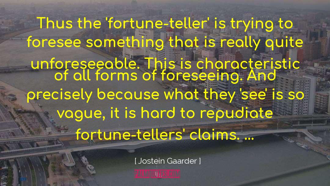 Fortune Hunter quotes by Jostein Gaarder