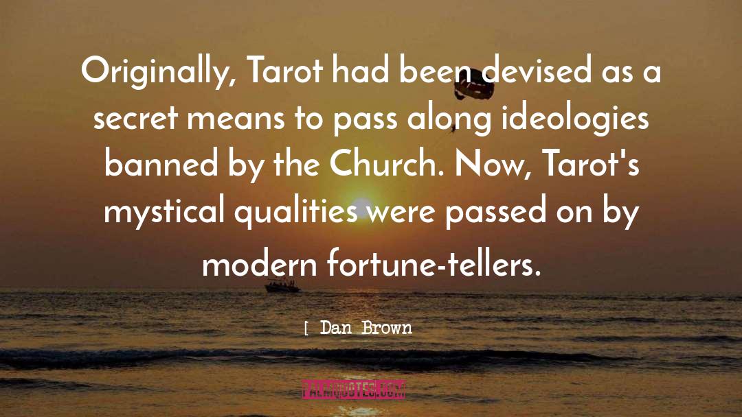 Fortune Telling quotes by Dan Brown