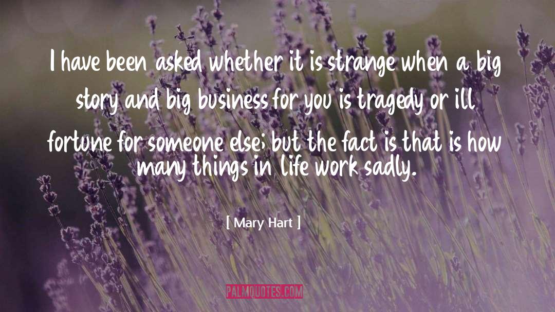Fortune Telling quotes by Mary Hart