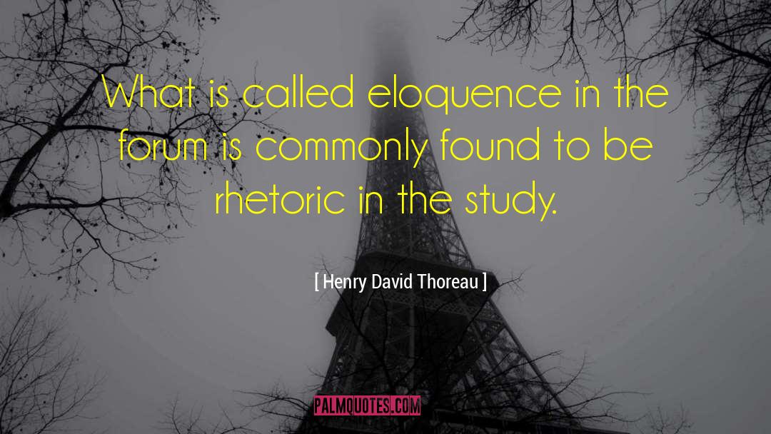 Forum Posting quotes by Henry David Thoreau