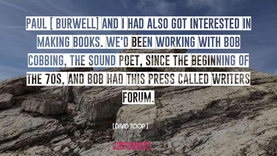 Forum quotes by David Toop