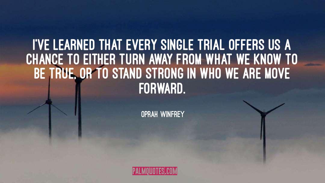 Forward Fold Yoga quotes by Oprah Winfrey